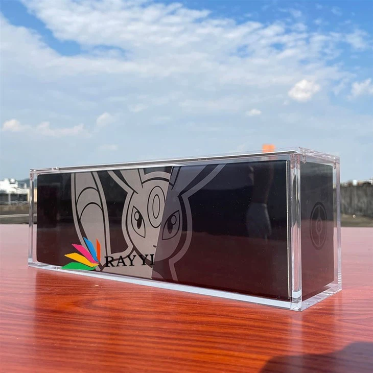 Acrylic Display Case For Pokemon Traditional Chinese 5th Anniversary Premium Card Set Box